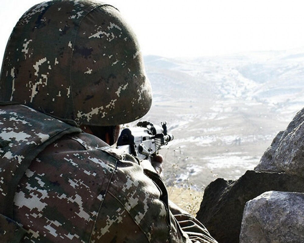 В результате выстрела со стороны ВС Азербайджана ранен армянский военнослужащий