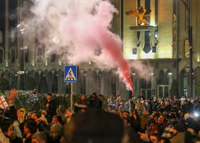 В Грузии проходят протесты против законопроекта об 