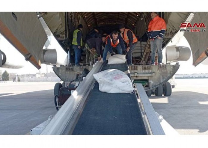 Второй армянский самолет с гуманитарной помощью приземлился в аэропорту Алеппо