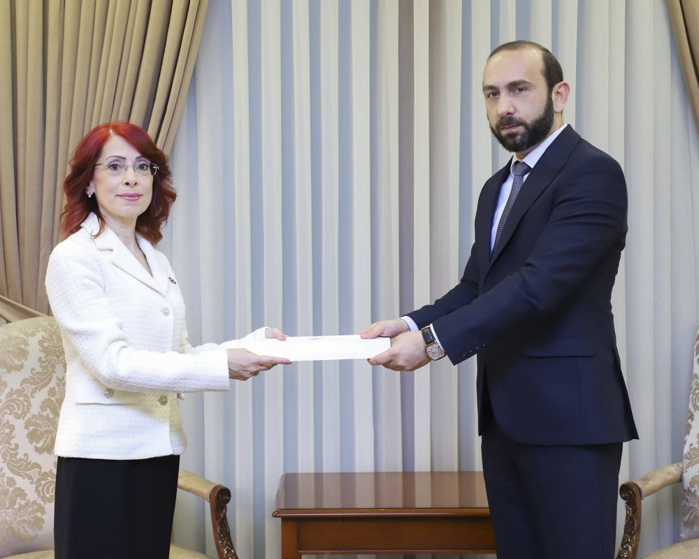 Мирзоян и Арисян обсудили перспективы укрепления армяно-сирийского сотрудничества 