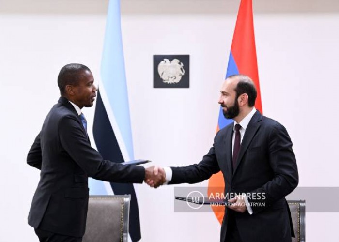 Армения и Ботсвана установили дипломатические отношения
