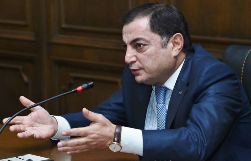 председатель парламентской фракции РПА Ваграм Багдасарян