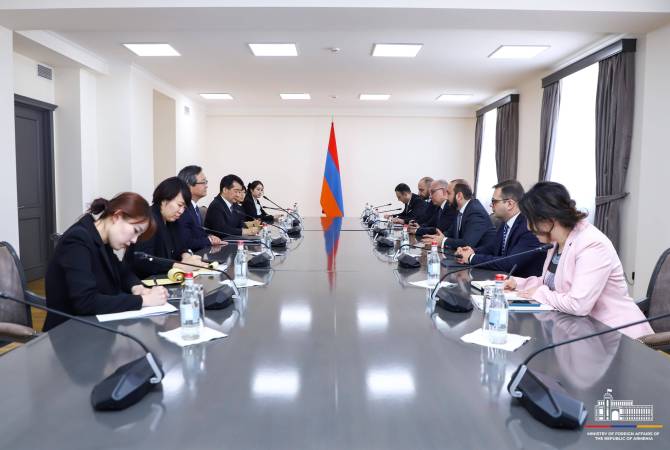 Представители МИД Армении и Кореи провели политические консультации 
