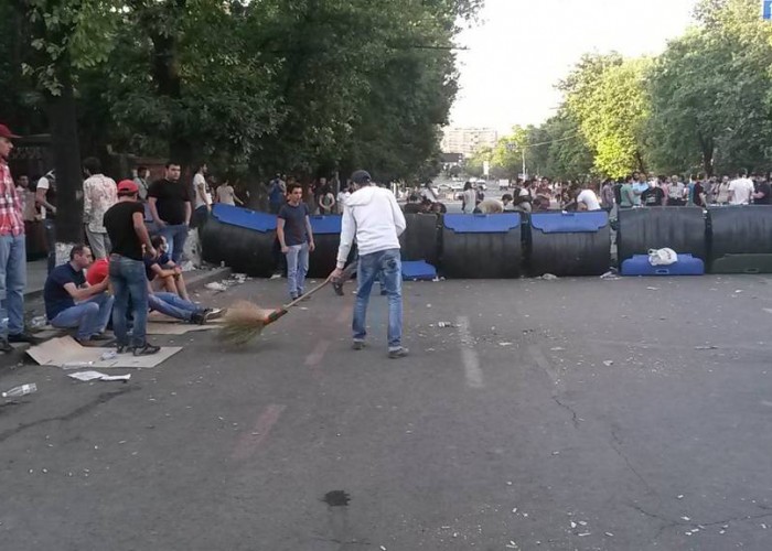 Ситуация в центре Еревана неопределенная: Полиция Армении может принять радикальные меры