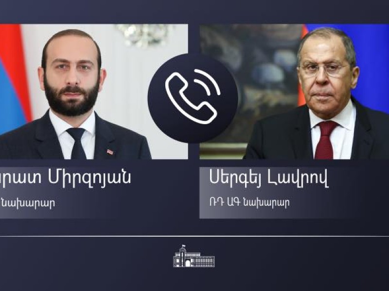 Мирзоян представил Лаврову позицию Еревана по переговорам о мирном соглашении с Баку