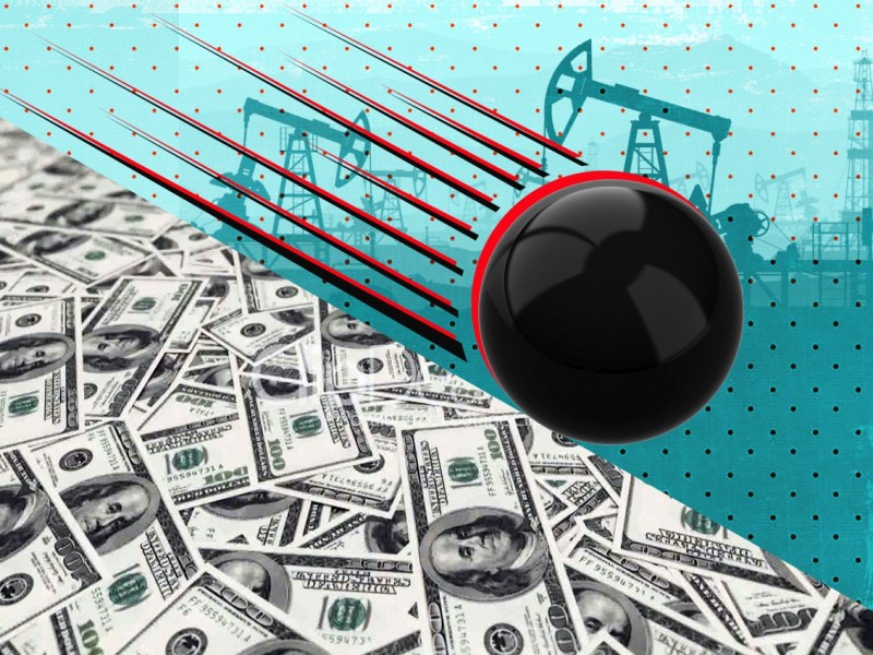 Цены на нефть продолжают рекордное падение