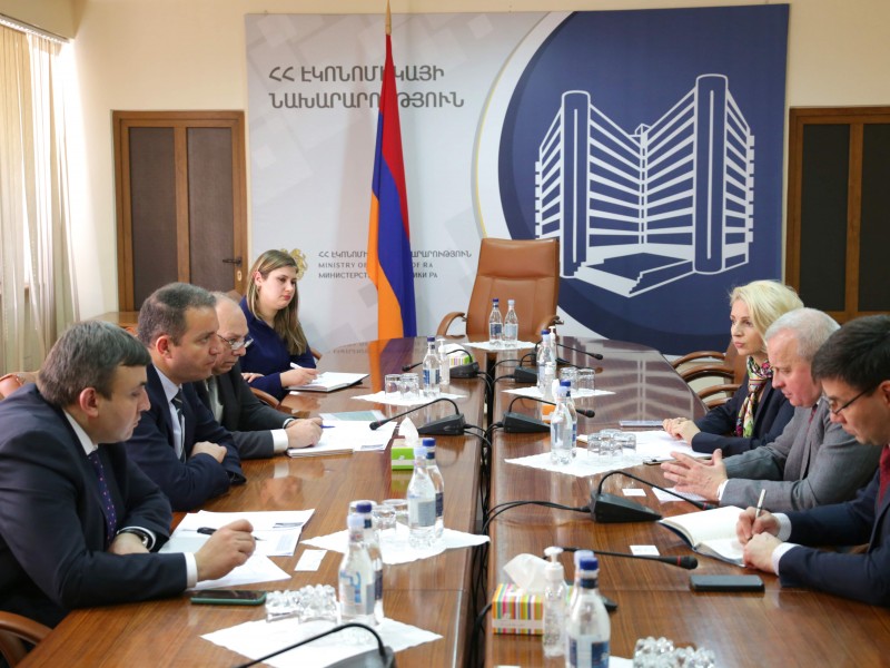 Министр и посол РФ обсудили перспективы армяно-российских экономических отношений