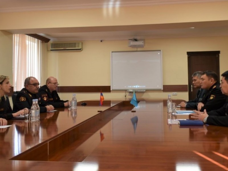 Հայաստան է այցելել Ղազախստանի ռազմական ոստիկանության պատվիրակությունը
