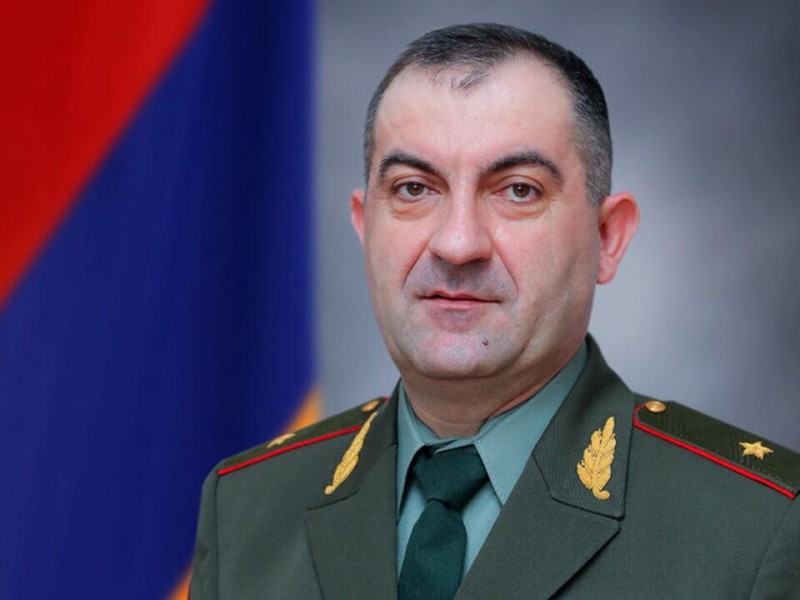 Эдвард Асрян назначен начальником Генштаба ВС Армении