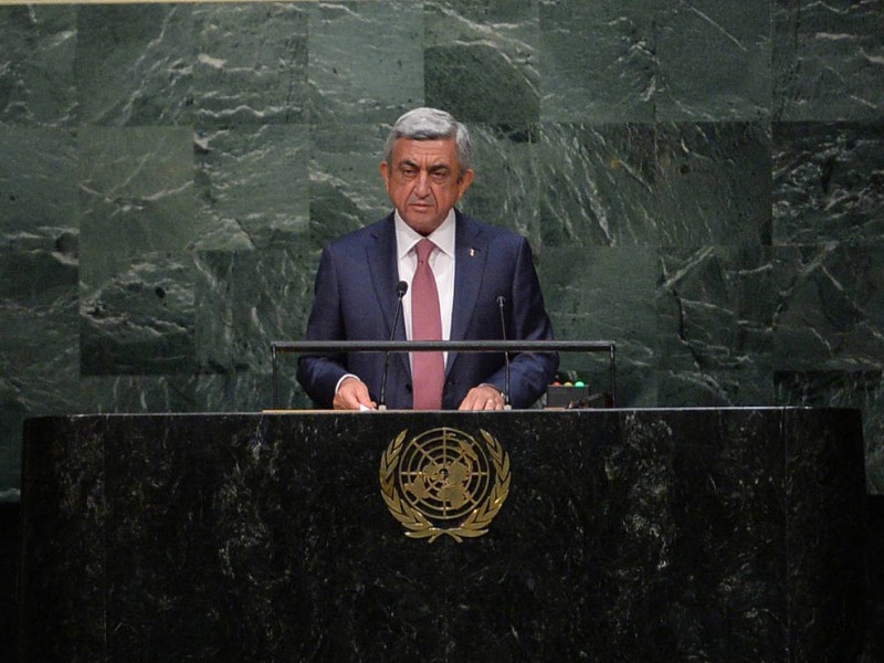 Серж Саргсян: Армения примет все правовые и военно-политические меры для обеспечения своей безопасности 