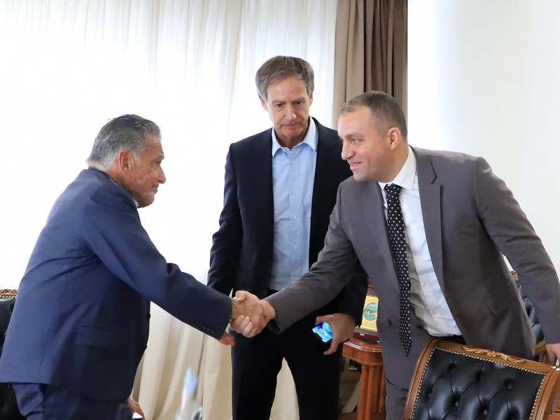 Ваган Керобян и Эдуардо Эрнекян обсудили вопрос расширения аэропорта «Звартноц»