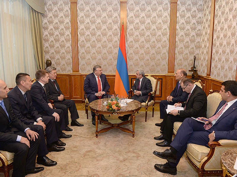 Президент Армении принял глав таможенных структур стран-членов ЕАЭС