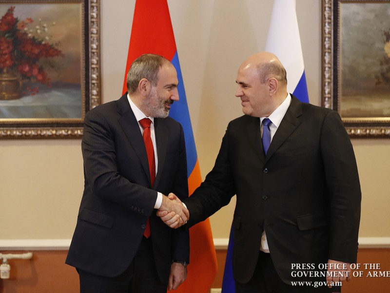 Мишустин: Боевая дружба - надежный фундамент для укрепления союзничества с Арменией