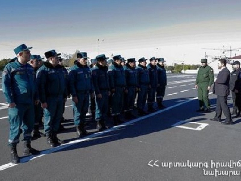 Отряды МЧС Армении будут нести службу на боевых опорных пунктах