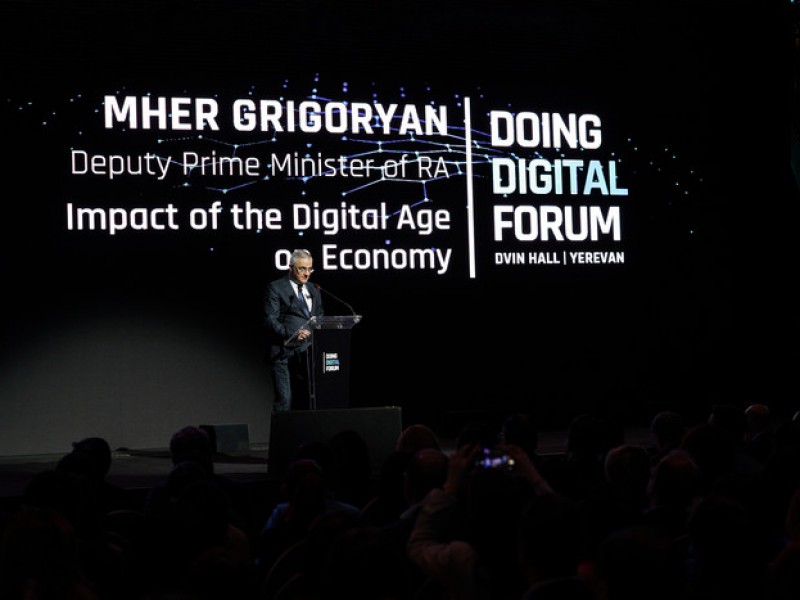 Հայաստանի տնտեսական ու հանրային կյանքում թվային փոխակերպումը օրակարգ է դարձել. Գրիգորյան