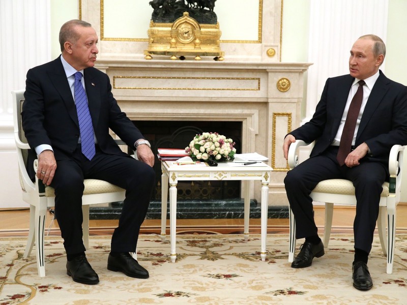 Путин обсудил с Эрдоганом Афганистан и сотрудничество в сфере энергетики 