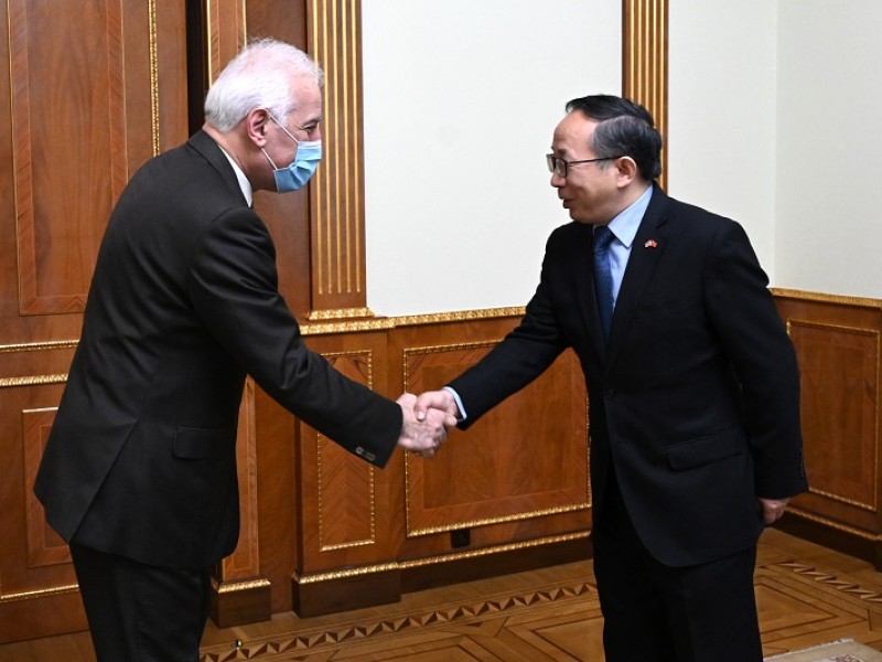 Президент Армении и посол Китая обсудили перспективные направления сотрудничества