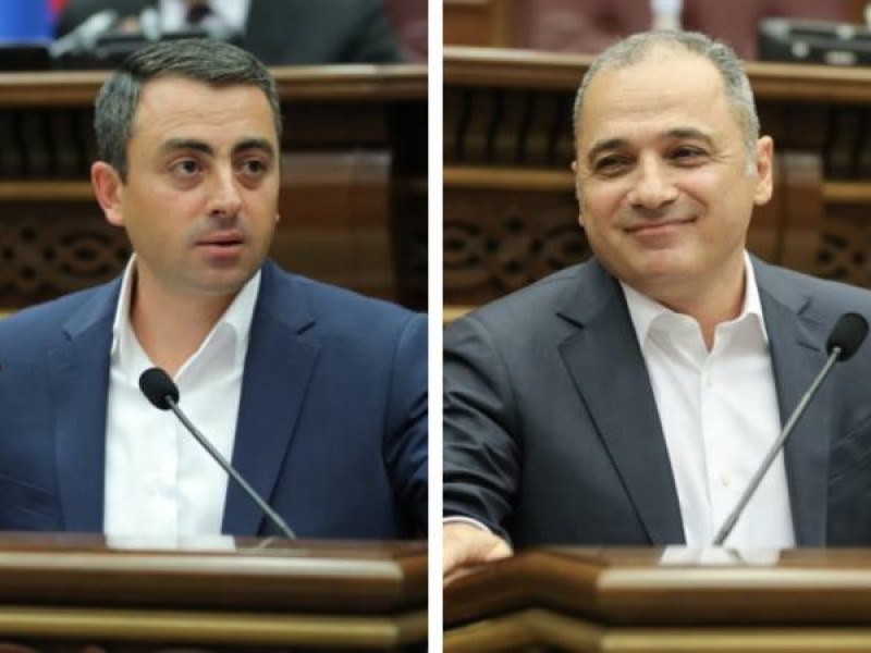 Сюрприза не произошло: Сагателян и Акопян лишились должностей в НС