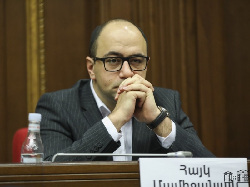 Мамиджанян: «Честь имею» защитит кандидатуру Товмасян на посту главы комиссии НС