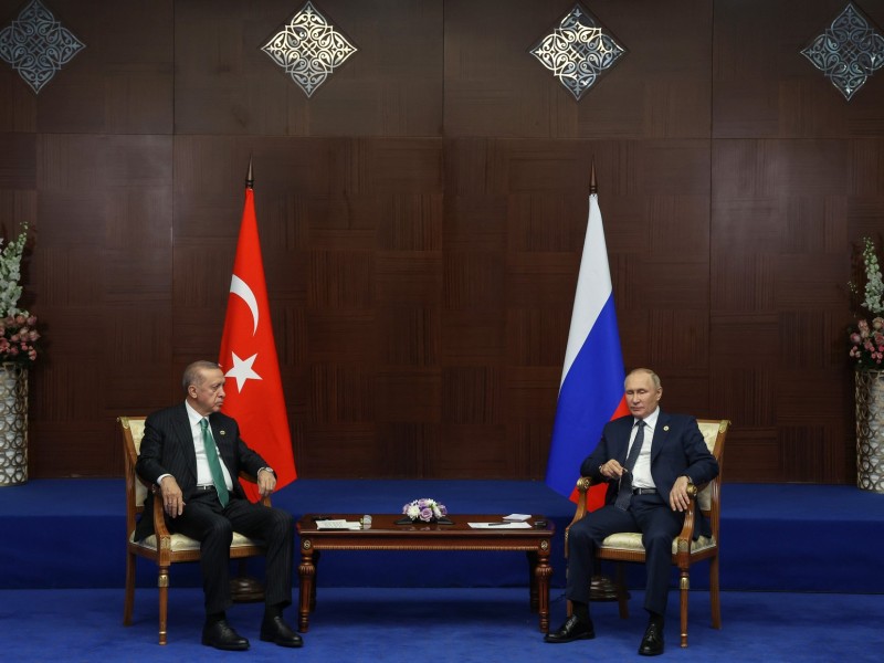 Эрдоган заявил Путину, что надеется на работу с РФ по строительству второй АЭС 