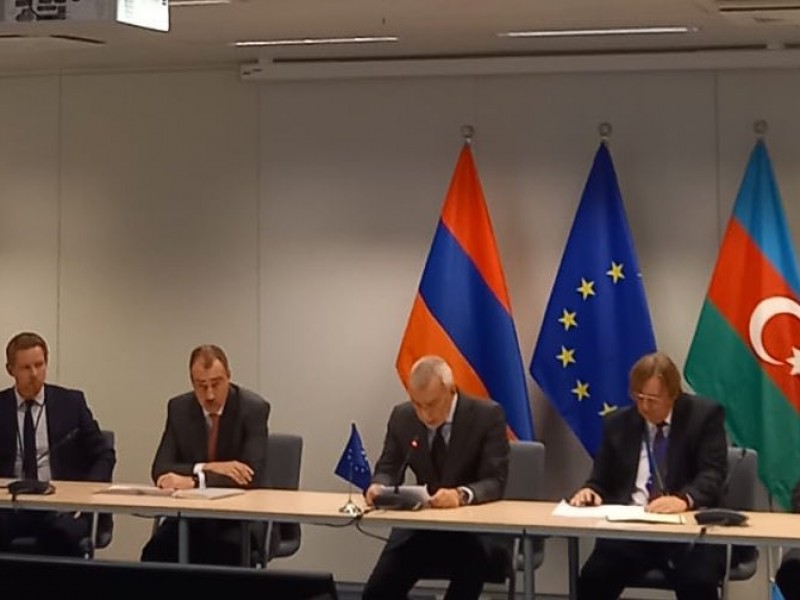 В Брюсселе началось заседание армяно-азербайджанской комиссии по вопросам делимитации