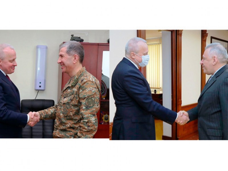 Посол России в Армении посетил министерство обороны 
