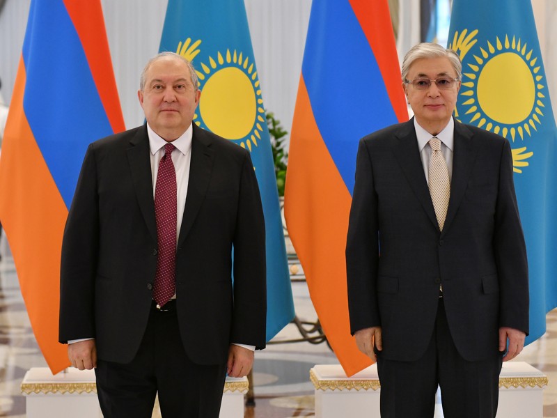 Армен Саркисян направил соболезнования президенту Казахстана 