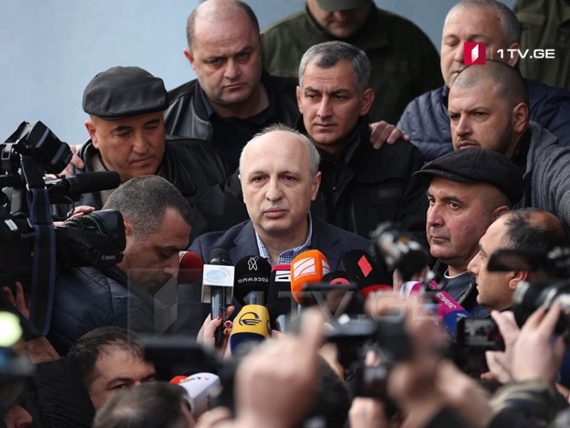 Экс-премьер Грузии Мерабишвили вышел из тюрьмы и гарантировал «близкий конец власти»  
