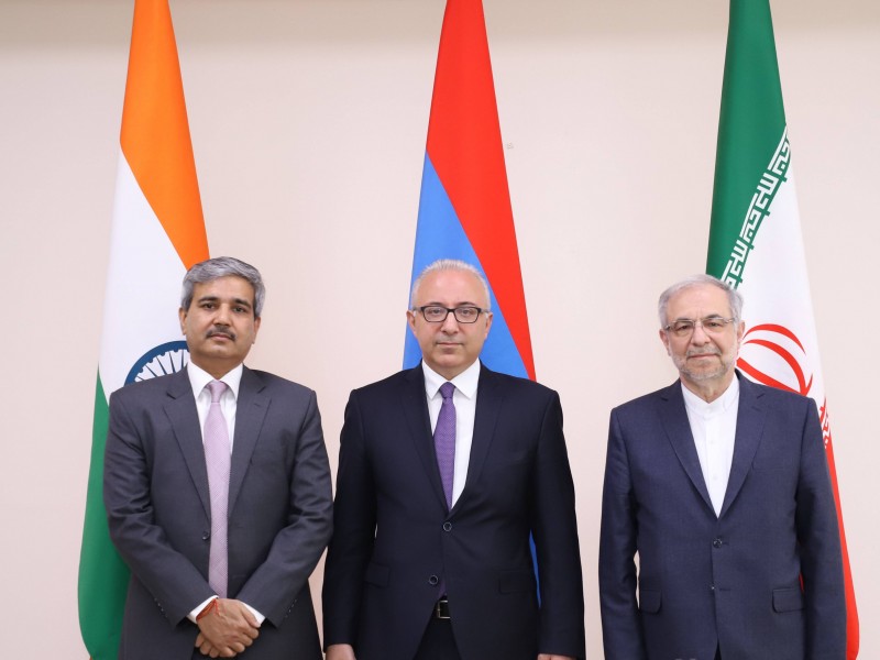 Состоялись первые политические консультации в формате Армения-Иран-Индия