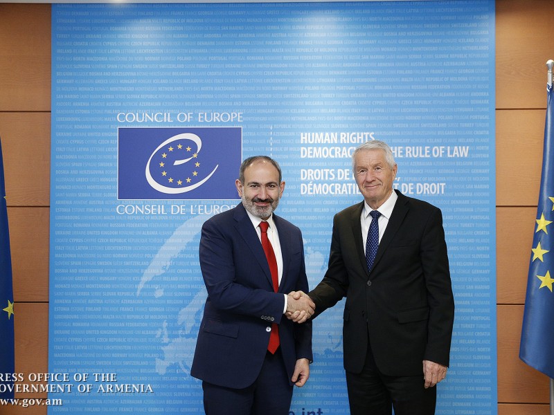 Турбьёрн Ягланд подтвердил полную поддержку Совета Европы повестке реформ Армении