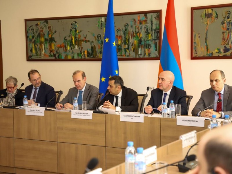 Состоялось первое заседание Диалога высокого уровня между ЕС и Арменией 
