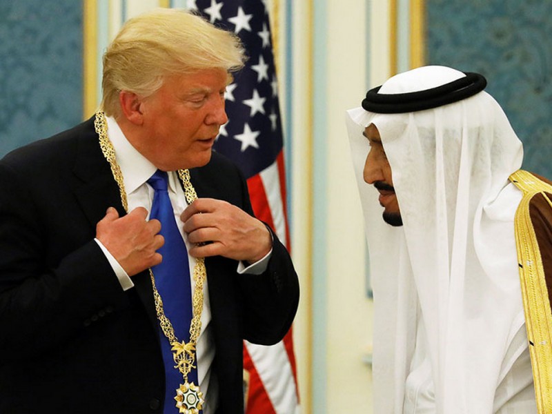Двнальд Трамп на Ближнем Востоке