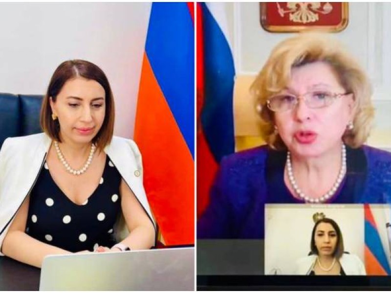 Омбудсмены Армении и России обсудили вопросы взаимодействия