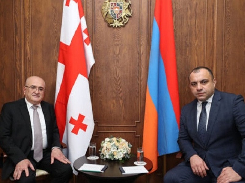 Տեղի է ունեցել Հայաստանի և Վրաստանի սահմանադրական դատարանների նախագահների առանձնազրույցը