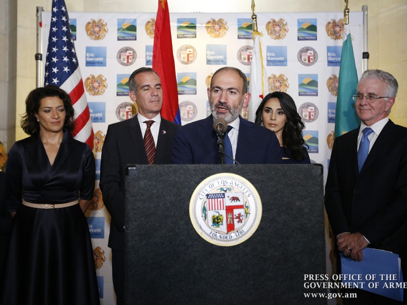 Լոս Անջելեսը կլինի հայ-կալիֆորնիական համագործակցության խորացման կիզակետը. վարչապետ