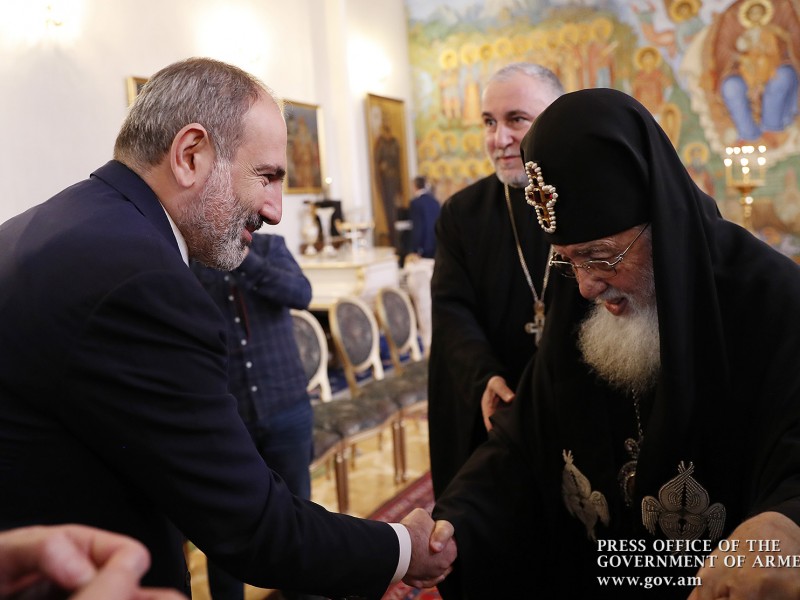 Илия II надеется, что отношения между церквями Армении и Грузии и впредь будут братскими