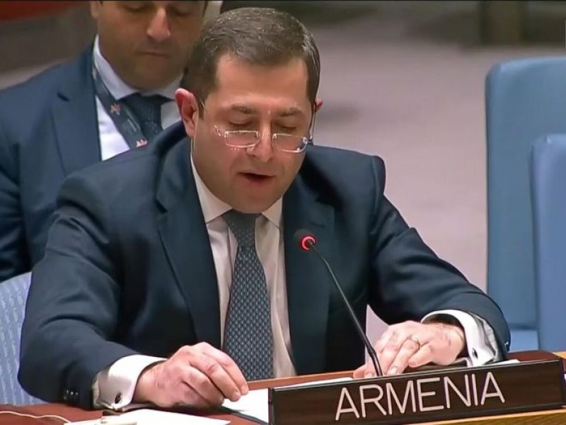 Письмо постпреда Армении в ООН опубликовано в качестве официального документа