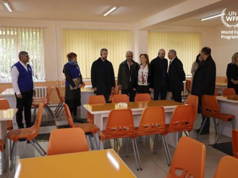 ՌԴ պատվիրակությունը ՀՀ մարզերի դպրոցներում ծանոթացել է «Դպրոցական սնունդ» ծրագրի ընթացքին