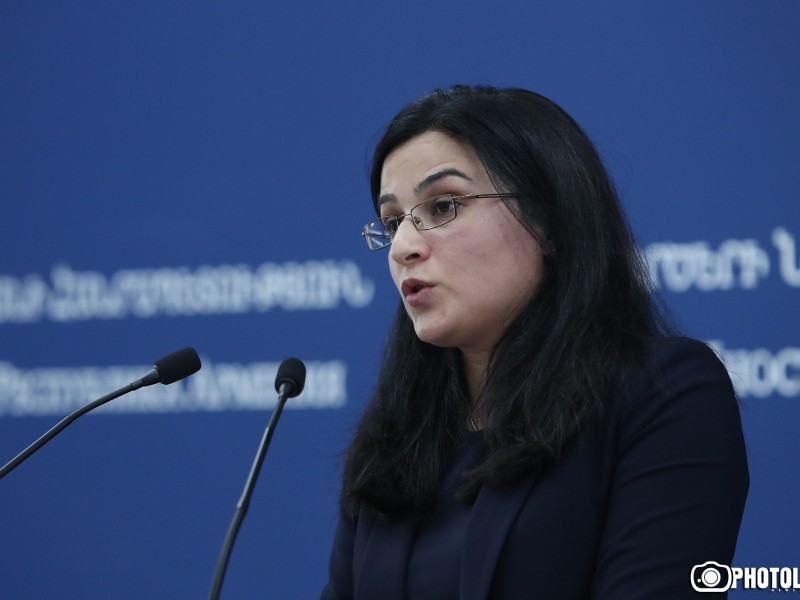 Анна Нагдалян покидает пост пресс-секретаря МИД Армении