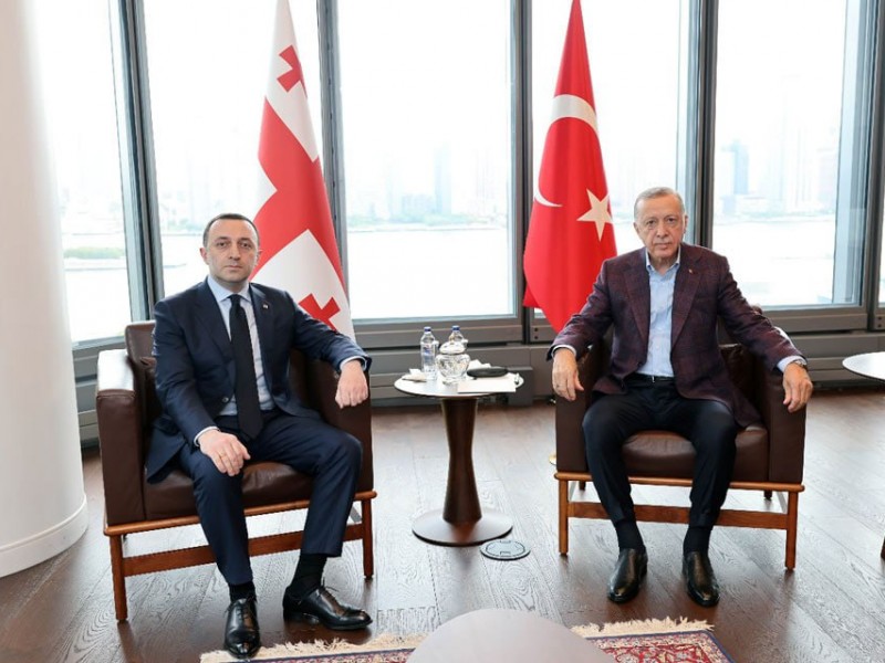 Гарибашвили и Эрдоган обсудили вопросы региональной безопасности 