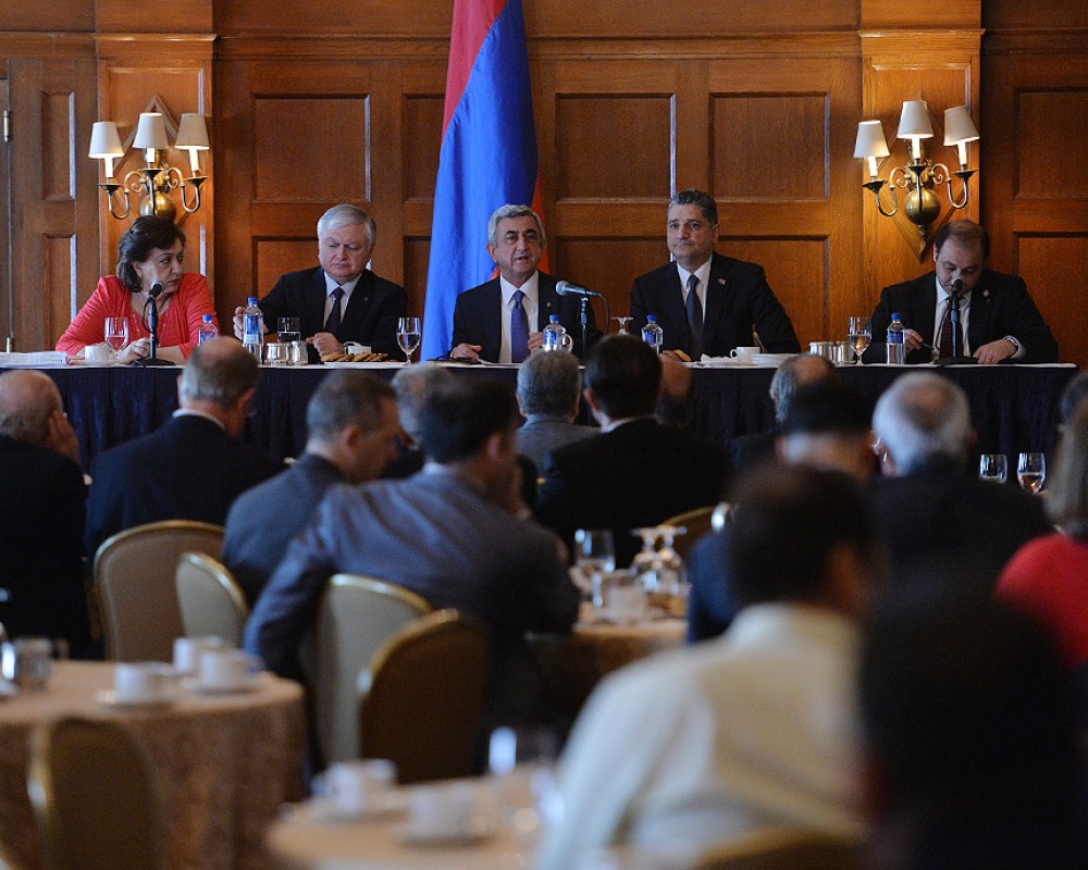 Президент: Мы приветствуем расширение американского капитала в армянской экономике 