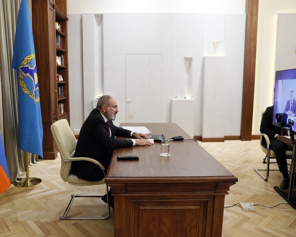 Завершилось заседание Совета коллективной безопасности ОДКБ по запросу Армении