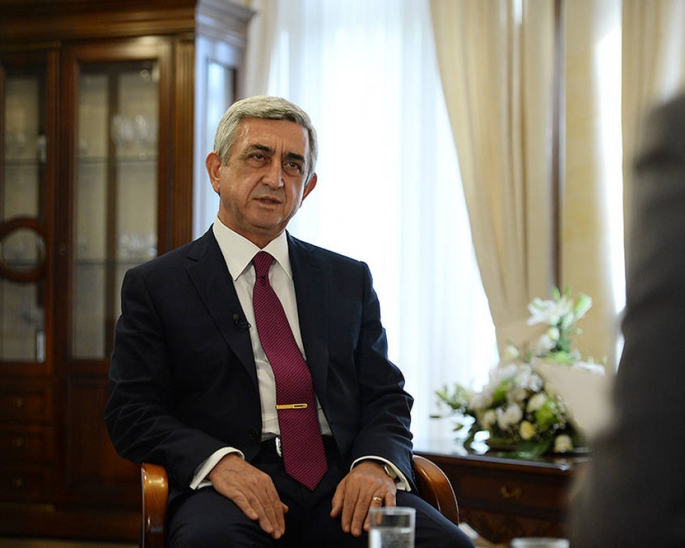 Президент Армении: окончательный статус Карабаха могут определить только его жители 