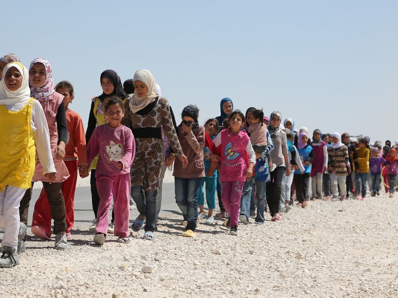 В Сирию за сутки вернулись более 900 беженцев из Иордании и Ливана