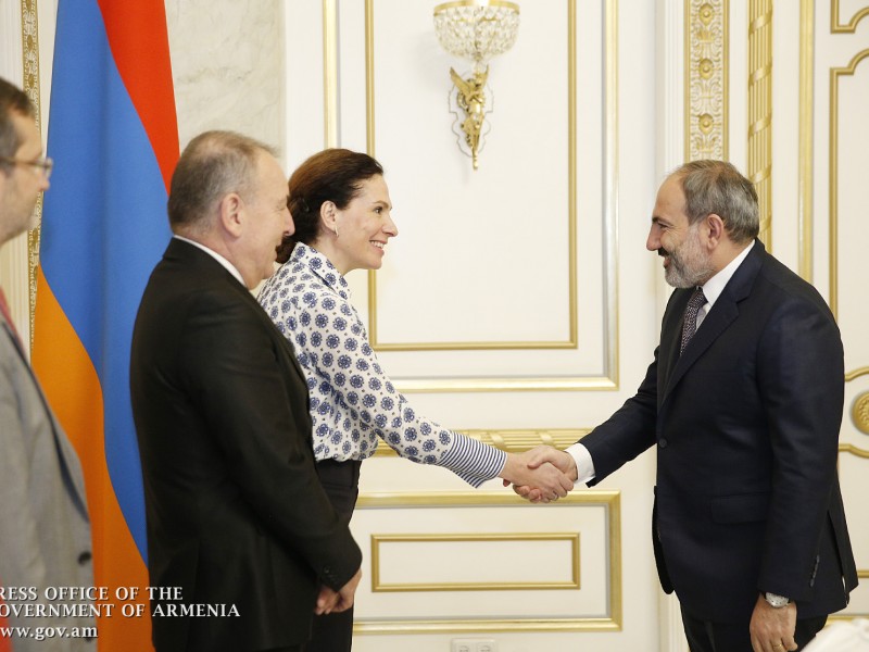 Никол Пашинян принял содокладчиков мониторинговой комиссии ПАСЕ по Армении