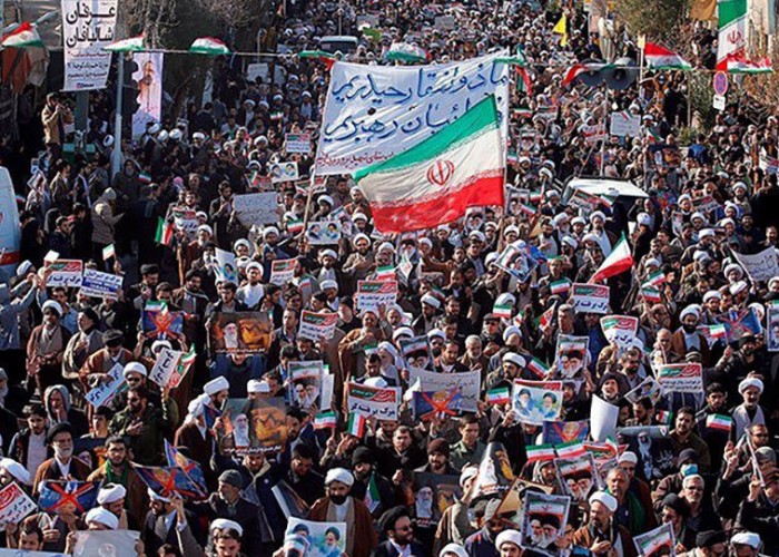 В Иране проходят массовые антиизраильские демонстрации