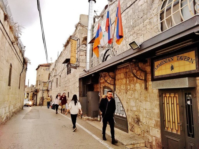 В армянском квартале «Коровий сад» в Иерусалиме произошел очередной инцидент