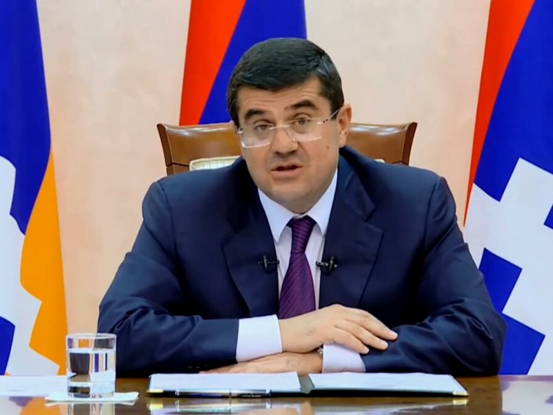 Президент Арцаха сообщил о контактах с азербайджанской стороной при посредничестве РФ