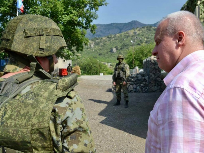Посол России в Армении Сергей Копыркин находится с рабочей поездкой в Сюникской области