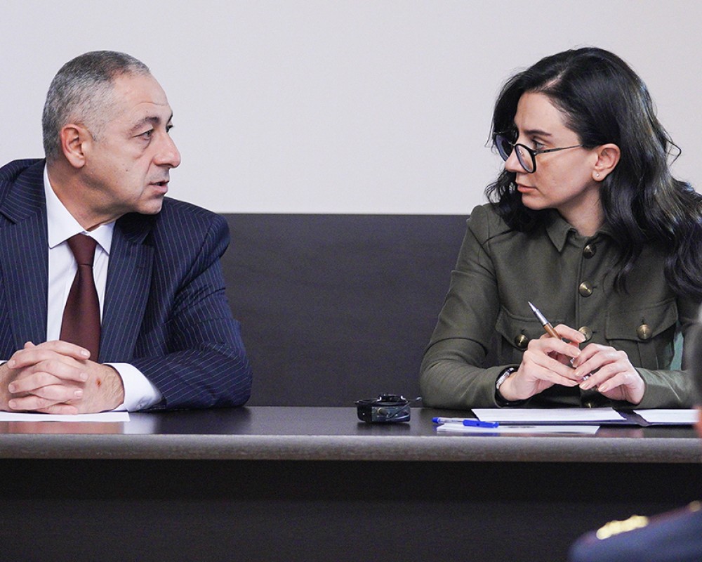 Анна Вардапетян представила новоназначенного военного прокурора
